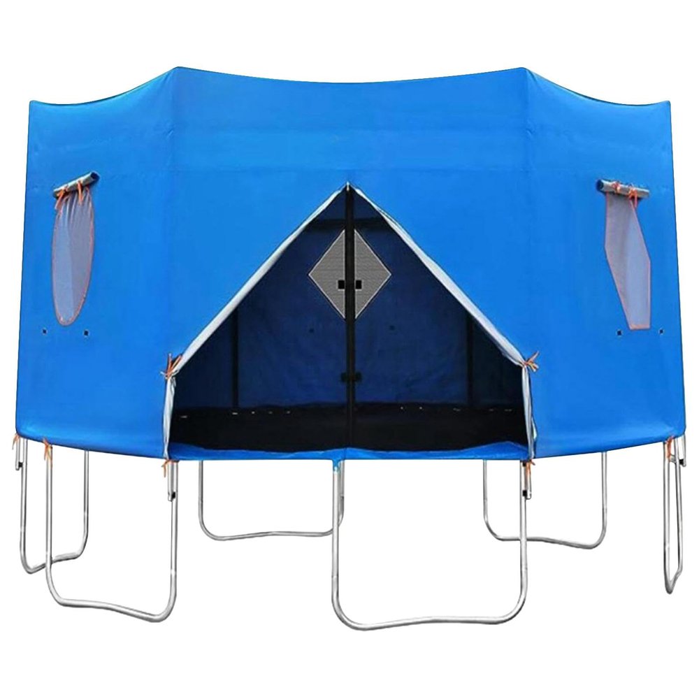 10FT Trampoline Tent Fits for 6 Straight Round Trampoline, Trampoline Tent, Tent for Trampoline, Trampoline Accessory Tent(Tent Only)