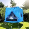 10FT Trampoline Tent Fits for 6 Straight Round Trampoline, Trampoline Tent, Tent for Trampoline, Trampoline Accessory Tent(Tent Only) view 3