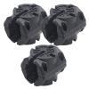 Aomitop Kayak Rail Adapter, Compatible with Hobie H-Rail - Kayak Fishing Accessories - Black (Black (3 Pack)) view 1