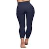 YUDSUD High Waisted Leggings for Women - Tummy Control Yoga Pants for Workout Running Athletic Women's Leggings Plus Size Navy Blue view 4