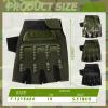 Boao 3 Pairs Kids Bike Gloves Cycling Half Finger Fingerless Workout Gloves Non-Slip Gel for 7-12 Years(Dark) view 3