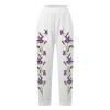 My The Orders Daily Women's Summer Casual Linen Pants Low Waisted Sweatpants Womens Drop Crotch Sweatpants White Sweatpants Girls to White 3X-Large view 2