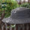 Home Prefer UPF50+ Mens Sun Hat Wide Brim Fishing Hat Sun Protection Bucket Hat for Men Women Beach Gardening Golf Dark Grey view 2