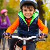 Boao 3 Pairs Kids Bike Gloves Cycling Half Finger Fingerless Workout Gloves Non-Slip Gel for 7-12 Years(Vibrant) view 2