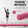 FINCOME 9.5FT Folding Balance Beam, Portable Gymnastics Beam Equipment with Non Slip Rubber Base & Suede Cover for Training/Practice/Professional Home Exercise view 2