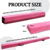 FINCOME 9.5FT Folding Balance Beam, Portable Gymnastics Beam Equipment with Non Slip Rubber Base & Suede Cover for Training/Practice/Professional Home Exercise view 3