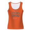 NineFit Basics Custom Tank Tops for women Personalized Tank Tops with logo name photo Design Your Own Print Scoop Neck Customized Sleeveless Shirt Tomato XX-Large view 1