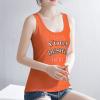 NineFit Basics Custom Tank Tops for women Personalized Tank Tops with logo name photo Design Your Own Print Scoop Neck Customized Sleeveless Shirt Tomato XX-Large view 2