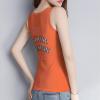 NineFit Basics Custom Tank Tops for women Personalized Tank Tops with logo name photo Design Your Own Print Scoop Neck Customized Sleeveless Shirt Tomato XX-Large view 4