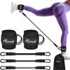 Ankle Resistance Bands, Resistance Bands for Working Out, Resistance Bands for Leg Butt Training Workout Equipment for Kickbacks Hip Gluteus Training Exercises, Ankle Strap with Exercise Bands view 1