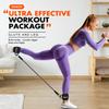 Ankle Resistance Bands, Resistance Bands for Working Out, Resistance Bands for Leg Butt Training Workout Equipment for Kickbacks Hip Gluteus Training Exercises, Ankle Strap with Exercise Bands view 2