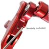 Wedhapy Archery Release,Bow Release for Compound Bow,Compound Bow Release Aids Thumb D Rope Adjustable 4 Finger 360 Degree Rotating Bow Releaser Red view 4