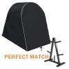 Barbell Weight Plate Rack Cover, Strength Training Weight Plate Tree Cover, For Home Gym CAP Barbell Weight Plate Rack(Hoods only without frames) view 2