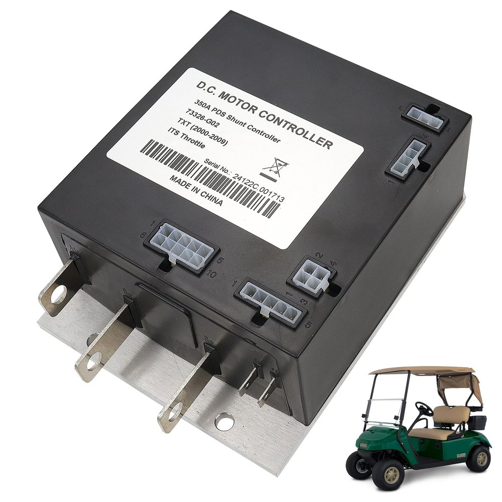 36V 350A Motor Controller w/ ITS Replacement for 2000-2024 EZGO TXT Golf Carts 73326-G02, 73326-G03, 73326G02, 73326G03