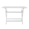 GOWE Positano Foldable Dining Set, White view 3