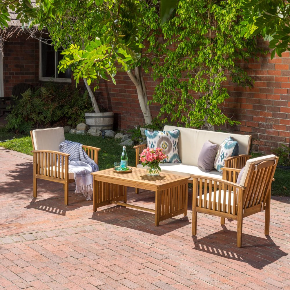GOWE CASA Acacia 4PC Chat Set