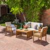 GOWE CASA Acacia 4PC Chat Set view 1