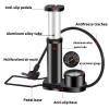 JUSHZ Balloon Pump for Inflatables Airbed Pump Inflatable Air Mattress Foot Kit for Balloon Arch Portable Manual Foot Air 160PSI Mini for Bicycles Motorcycles Cars (Black,13X5cm) view 2
