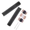 Cowhide Leather Lever Wrap for Lever Action Rife, Shotgun for Hunting Shooting (Black 2, 6inch) view 1