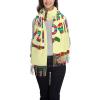 DKJlitter Women's Scarf Mexican ethnic colorful alphabet Cashmere-Feel Scarves Pashmina Shawls and Wraps for Wedding Party view 1