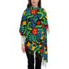 DKJlitter Women's Scarf Mexican Ornate and colorful vector ethnic pattern Cashmere-Feel Scarves Pashmina Shawls and Wraps for Wedding Party view 2