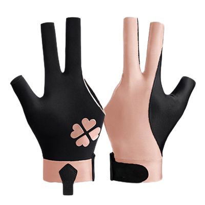 Ldbuejiaja 1Pc 3 Finger Pool Glove Snooker Cue Sport Glove Comfortable Antiskid Left Right Pool Snooker Glove Billiard Accessorys Antiskid Billiard Glove