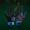 Ldbuejiaja 1Pc 3 Finger Pool Glove Snooker Cue Sport Glove Comfortable Antiskid Left Right Pool Snooker Glove Billiard Accessorys Antiskid Billiard Glove view 4
