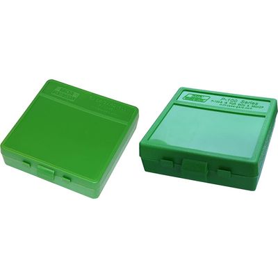 MTM 100 Round 45/10MM Ammo Box 100 Round 9MM/380 Ammo Box Bundle