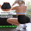OZICERD Scrunch Butt Gym Shorts High Waisted Workout Biker Shorts Running Athletic Booty Shorts for Women Black XS view 3