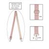Crossbody Straps for Purses Silver Hardware Purse Strap Wide Shoulder Strap Adjustable Replacement,Retro Jacquard Embroidery for Shoulder Bags, Canvas Tote Handbags view 3