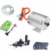 72V 3000W Brushless Motor with Temperature Sensor 6mm Phase Wires Electric Scooter Motor 80A Fardriver Controller T8F Chain for Electric Go Kart Kit (3KW with Bracket) view 1