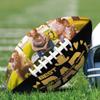 Artsadd Custom Football for Dad Personalized Photo Football Customized Gift for Grandpa Coach Dad Football Fan Gifts for Fathers Day Birthday Xmas Anniversary view 4