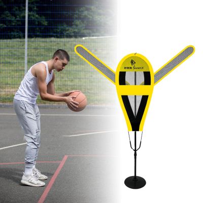 Kunovo Defender Dummy with Movable Arm, Shooting Dribbling Passing Offense Training Aid for Basketball, Adjustable Height Portable Practice Defender (Color : 3pcs)