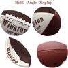 Artsadd Custom Football with Photo Personalized Football for Dad Grandpa Customized Gift for Coach Dad Football Fan for Fathers Day Birthday Xmas Anniversary view 2