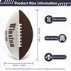 Artsadd Custom Football with Photo Personalized Football for Dad Grandpa Customized Gift for Coach Dad Football Fan for Fathers Day Birthday Xmas Anniversary view 4
