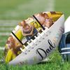Artsadd Personalized Football for Dad Custom Photo Football Customized Gift for Grandpa Coach Dad Football Fan Gifts for Fathers Day Birthday Xmas Anniversary view 4