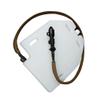 XUEYEGONGJI Outdoor Sports Equipment 1.5L Plastic Training Hydration Case Portable Leakproof Water Panel Plate Carrier with Detachable Tube for Outdoor Camping Pinic, Water Bladder, White view 4