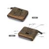 Amsgedhie Personalized Dad Birthday Gift Mens Photo Wallets Leather Custom 1-5 Name Wallet Dad Wallet with Kids Names Fist Bump Mens Wallet (Dark Coffee 3#, 6 Name) view 4