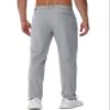 TACVASEN Mens Golf Pants Lightweight Quick Dry Water Resistant Stretch Breathable Pants Hiking Work Fishing Outdoor Travel Lightgrey view 2