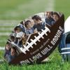 Personalized Photo Football Custom Gift for Dad Grandpa Customized Gift for Dad Grabdpa Birthday Xmas Anniversary view 1