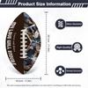 Personalized Photo Football Custom Gift for Dad Grandpa Customized Gift for Dad Grabdpa Birthday Xmas Anniversary view 2