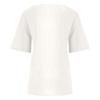 Womens Summer Tops Linen Cotton Casual Loose Shirt Short Sleeve Button Down Blouse Oversized Embroidered Floral Shirt view 4