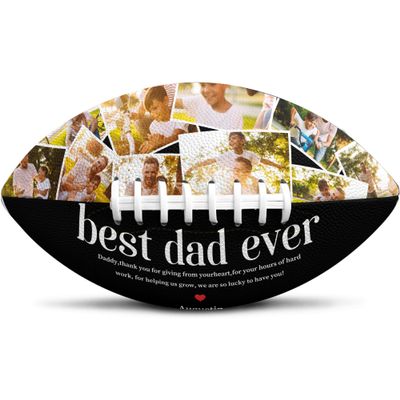 Artsadd Custom Photo Football Personalized Gift for Dad Grandpa Customized Gift for Dad Grabdpa Birthday Xmas Anniversary