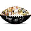Artsadd Custom Photo Football Personalized Gift for Dad Grandpa Customized Gift for Dad Grabdpa Birthday Xmas Anniversary view 1
