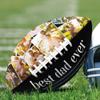 Artsadd Custom Photo Football Personalized Gift for Dad Grandpa Customized Gift for Dad Grabdpa Birthday Xmas Anniversary view 4