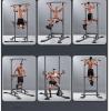NaKeah Power Tower Dip Station Pull Up Bar Workout Multi-Function Adjustable Height Strength Training Equipment for Home Gym,White view 2