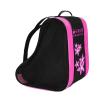 Generic 3Layers Skate Carry Bag for Kids Roller Skates Inline Skates Ice Skates, pink, 40x40x30cm view 1