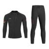 WYYHAA 1.5MM Neoprene Two Piece Wetsuit, Neoprene Surfing Bodyboarding Diving Suit for Men Women Snorkeling Scuba Diving,Men,L view 1