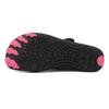 Zonkacen Male Female Fashion Comfortable Breathable Mesh Water Shoes for Swimming Pool Diving Surfing Wading Driving Jogging Running Black Pink 3.5 Men/4.5 Women view 4