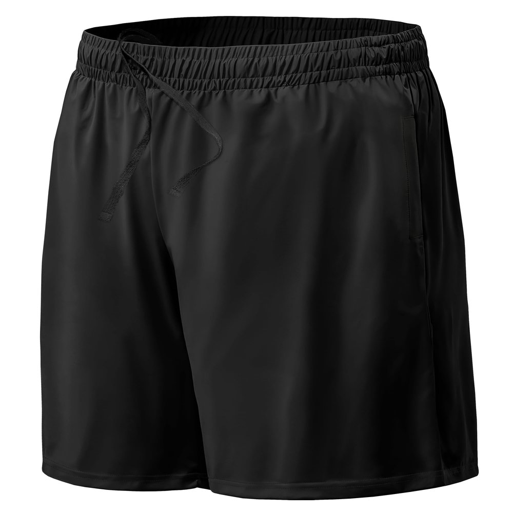 DRSKIN Men's Athletic Shorts 10" Sports Workout Running Basketball Active Lightweight Quick Dry Breathable (Shorts BK 1P M)